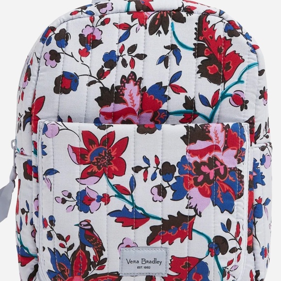 Vera Bradley Vineyard Floral Mini Backpack - Picture 1 of 4